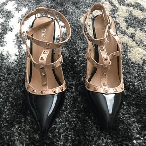Jojocat Rockstud Heels Pumps Size 8